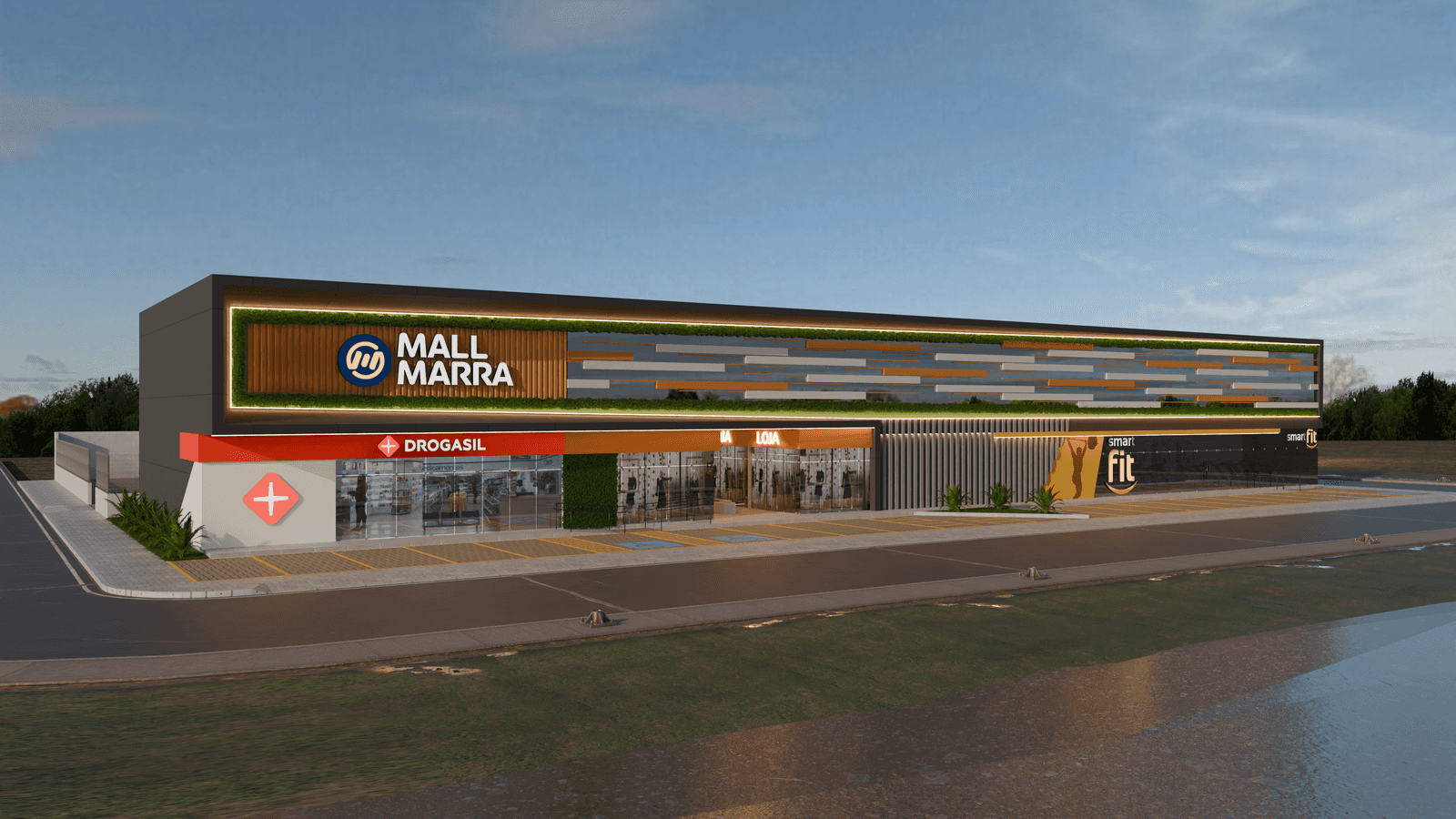 Mall Marra (Smartfit) — RLA Arquitetura